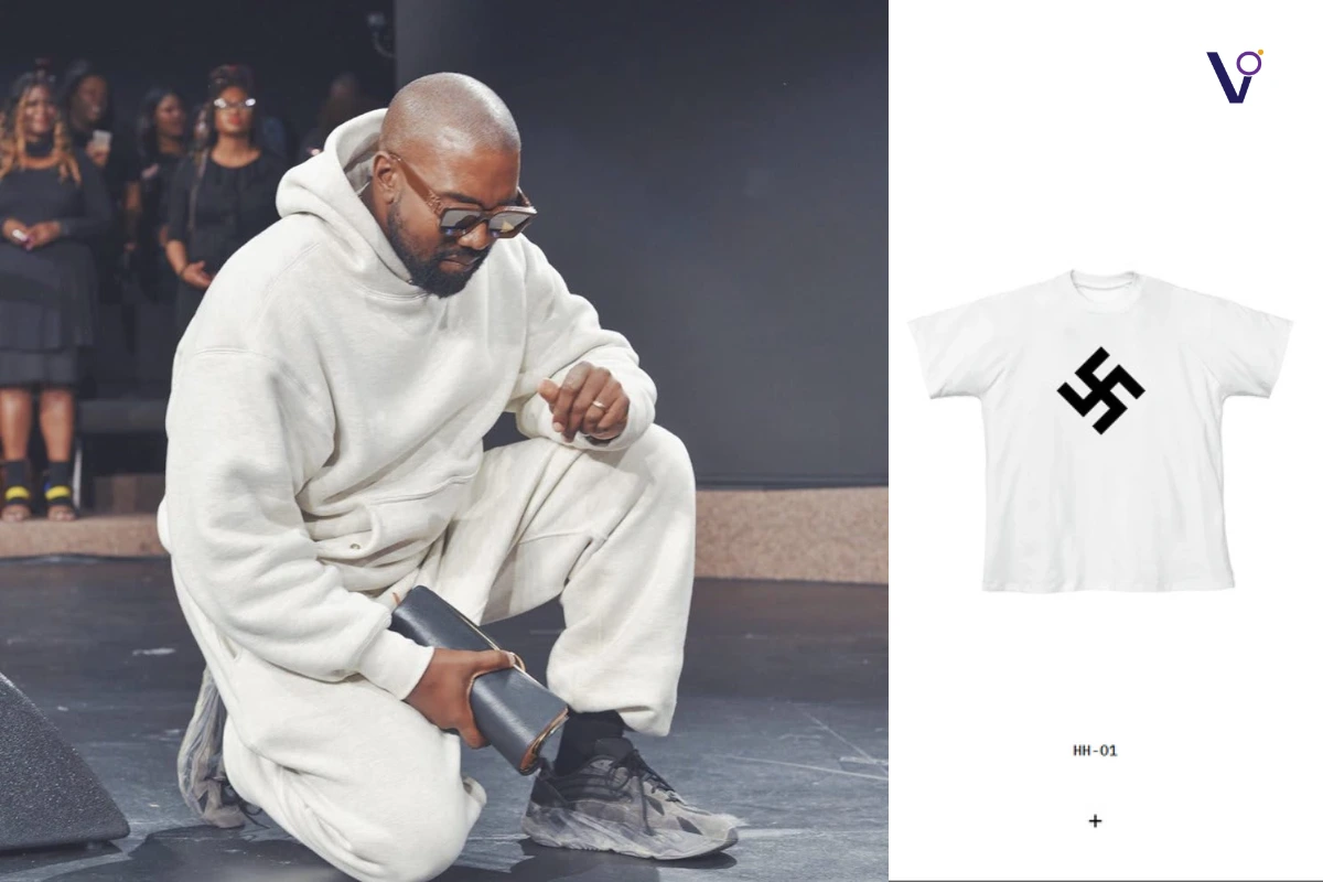Kanye West Wipes Yeezy Catalog Except Swastika Tee